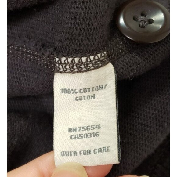 Abercrombie & Fitch Mens Y2K Preppy Sweater Size M Brown Embroidered Pullover - Picture 6 of 11